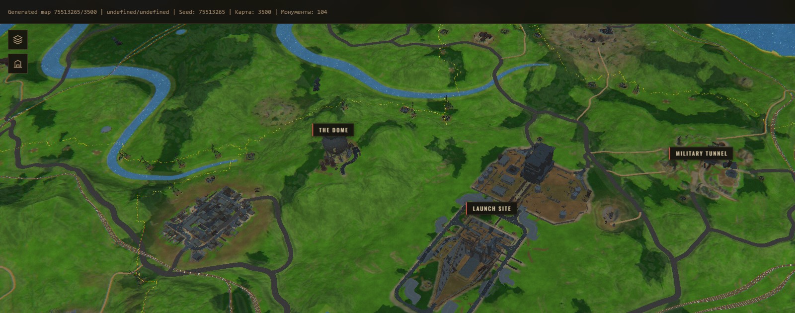 Кастомная карта Rust в 3D: свои биомы и монументы